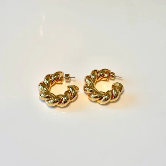 New Eclatant Soleil Hoops - Picture 6 of 16